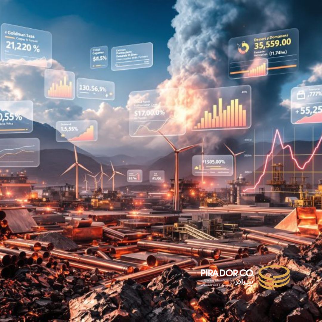 فلز سرخ در تب و تاب: چشم‌انداز مس