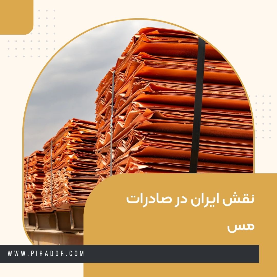 صادرات مس ایران
