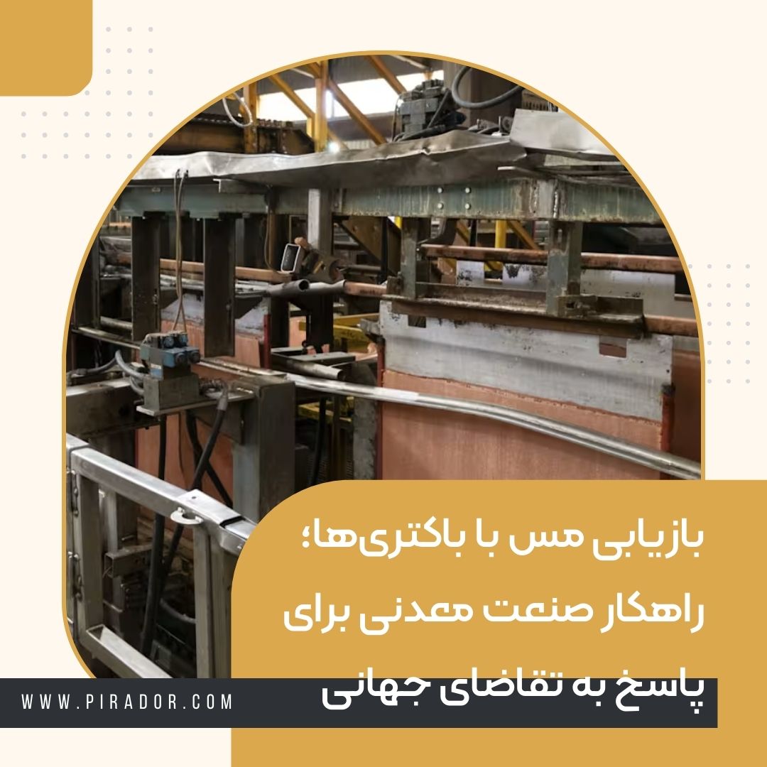 بازیابی مس با باکتری_ها؛ راهکار صنعت معدنی برای پاسخ به تقاضای جهانی_